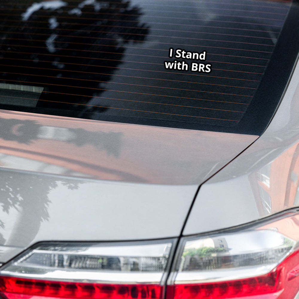I Stand With BRS Sticker